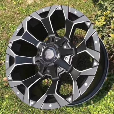 Suv Car 17x9 Inch  Truck Wheels 130mm PCD  customizable color